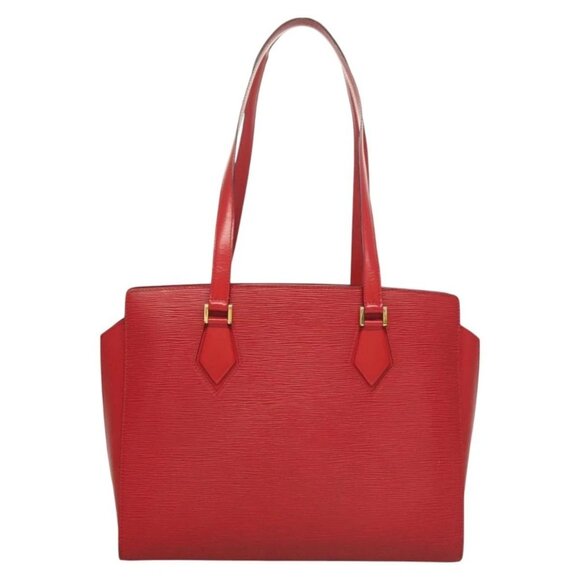 LOUIS VUITTON Epi Duplex Tote Bag Red M52427 LV - Picture 2 of 15